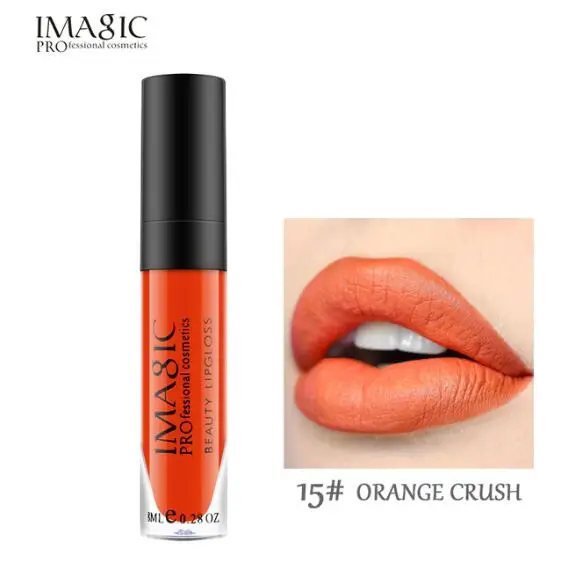 Tint Lip Gloss 15 IMAGIC ТИНТ блеск для губ Макияж жидкая помада для губ Косметика водостойкая матовая помада телесный оттенок блеск для губ 23 Цвета - Цвет: Tint Lip Gloss 15
