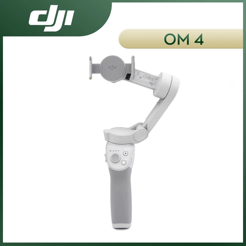 DJI OM4 OSMO Mobile 4 3-Axis Foldable Handheld Gimbal Stabilizer Selfie Tripod Extension Rod Pole for SmartPhone Magnetic Design