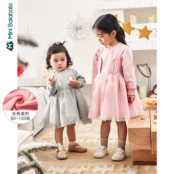 

Minibala Girl Dress 2020 Spring Dress Bunny Dress Cute Foreign Princess Dress