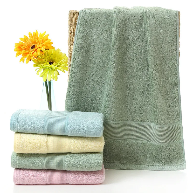 Бамбуковое волокно полотенце чистый цвет Сломанный файл sro спиннинг бамбуковое волокно Подарочное полотенце обработка пользовательского логотипа