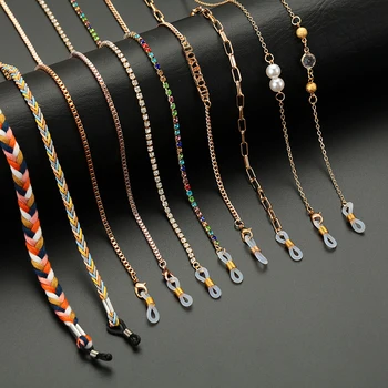 

Fashion Simple Glasses Chain For Women Men Eyeglass Chain Sunglasses Holder Necklace Glasses Neck Strap Rope Lanyard Eyewear
