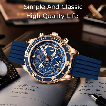 

Ben Nevis 2020 Fashion Mens Watches Men Rubber Strap Quartz Watch Top Luxury Brand Calendar Sport WristWatch Relogio Masculino