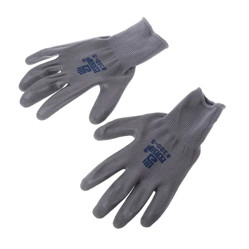 Нейлоновые рабочие перчатки, противоскользящие, устойчивые к кислоте, для безопасности на рабочем месте, для защиты рук