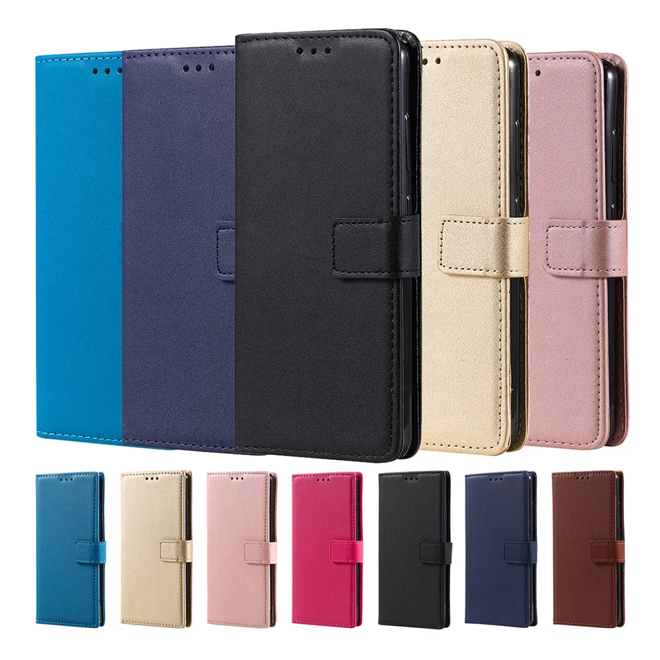 Чехол-книжка для Sony Xperia L1 L2 Z3 Compact Z4 Z5 M2 M4 M5 E4 E5 X XZ XZ1 XA Ultra XA2 кожаный с отделением