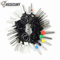 Extracteur de connecteur de prise de fil, outil de dépose de Terminal de voiture, extracteur de broche, Kit d'extraction pour outil de réparation de prise de voiture 11/38/41 pièces 