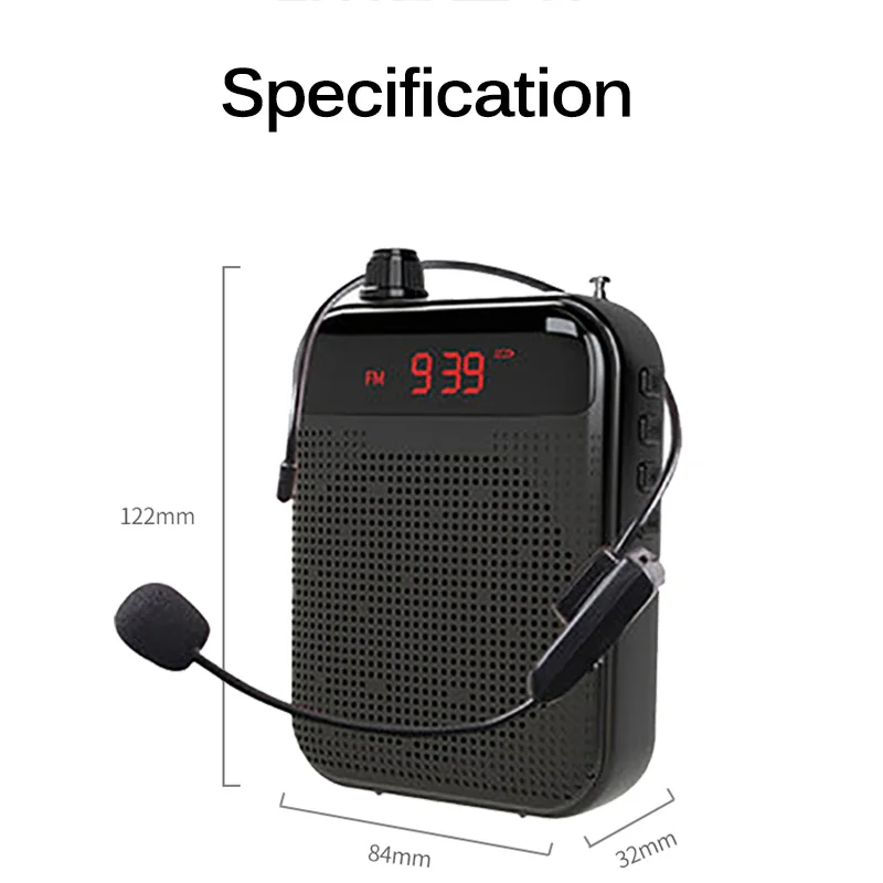 Портативный обучающий динамик со светодиодным экраном|Портативные колонки| |