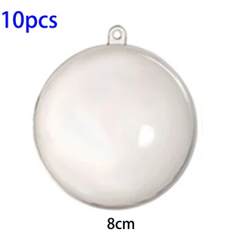 

Display Christmas Bauble Ornaments Holiday Wedding 10pcs Household Set