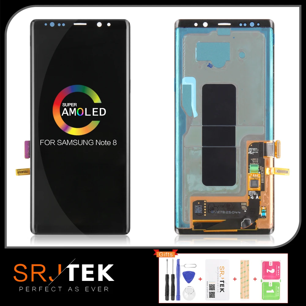 Сменный сенсорный ЖК экран для Samsung Galaxy Note 8 Super AMOLED 6 3x2960 1440 дюйма|Экраны мобильных