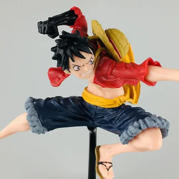 

Japan Anime Figures Pirates Collectible Christmas Gifts One Piece Figure Action PVC Luffy Model Toys 18CM