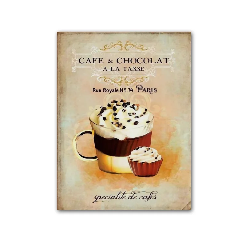 Retro-Coffee-Tea-Chocolate-Cake-Posters-And-Prints-Wall-Art-Poster-Print-Canvas-Paintings-Kitchen-Room (6)