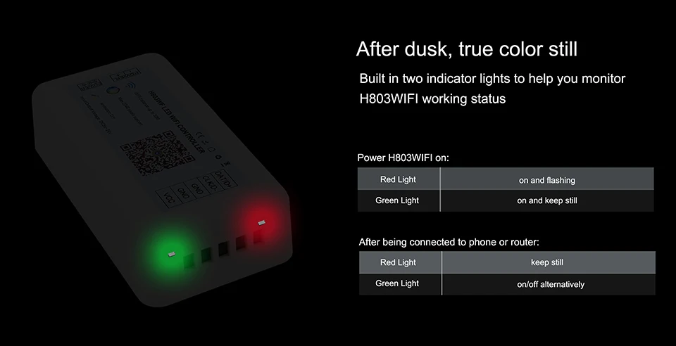 H803 wifi светодиодный контроллер Drive Max 2048 пикселей Поддержка ArtNet для WS2812 WS2811 DMX512 Pixel светильник DC5-24V