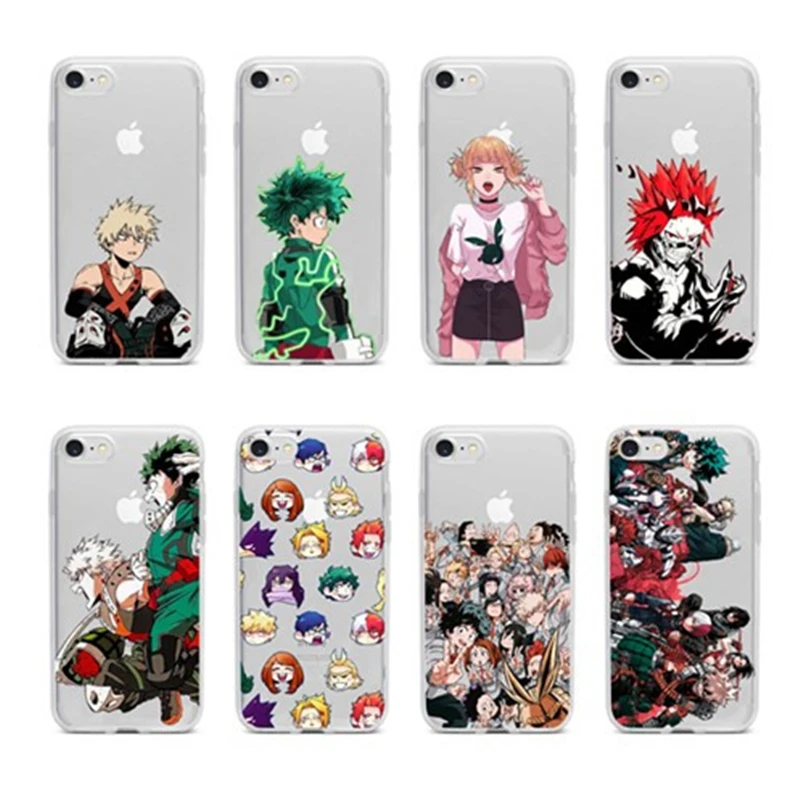 iphone 6 case Anime My Hero Academia deku bakugou Boku no Hero Academia Phone Case For iphone 11 Pro 8 7 6 6S Plus X XS MAX 5 XR Fundas Coque case for iphone 8
