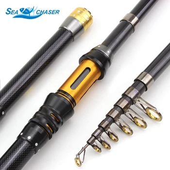 

NEW ultrashort 1.5m 1.8m 2.1m 2.4m 2.7m 3.0m Telescopic Fishing Rod Superhard Carbon Fishing Rod Fishing Pole Travel Rod