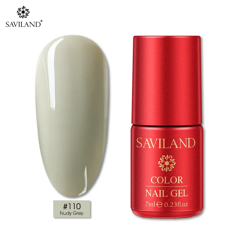 SAVILAND 126 Colors New Arrival Semi Permanent Top Coat UV LED Gel Varnish Soak Off Nail Art Gel Lacquer Gel Nail Polish - Цвет: PT110