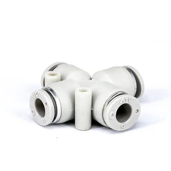 

airtac passenger pneumatic four-way connector APZA4 APZA6 APZ8A8 APZA10 APZ12 connector