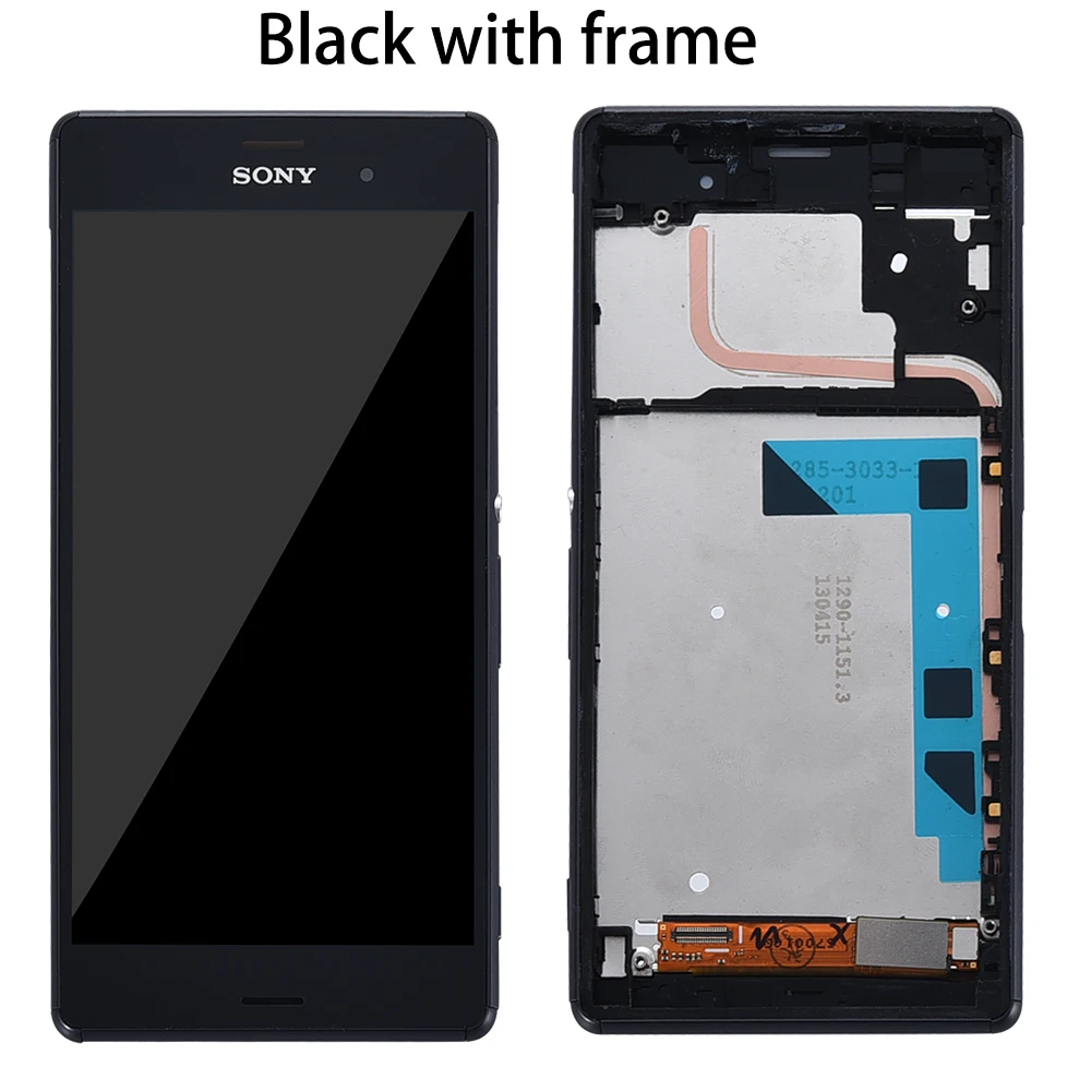 Гарантия 5,2 ''для Sony Xperia Z3 ЖК-дисплей сенсорный экран D6603 Замена для Sony Xperia Z3 lcd Dual D6633