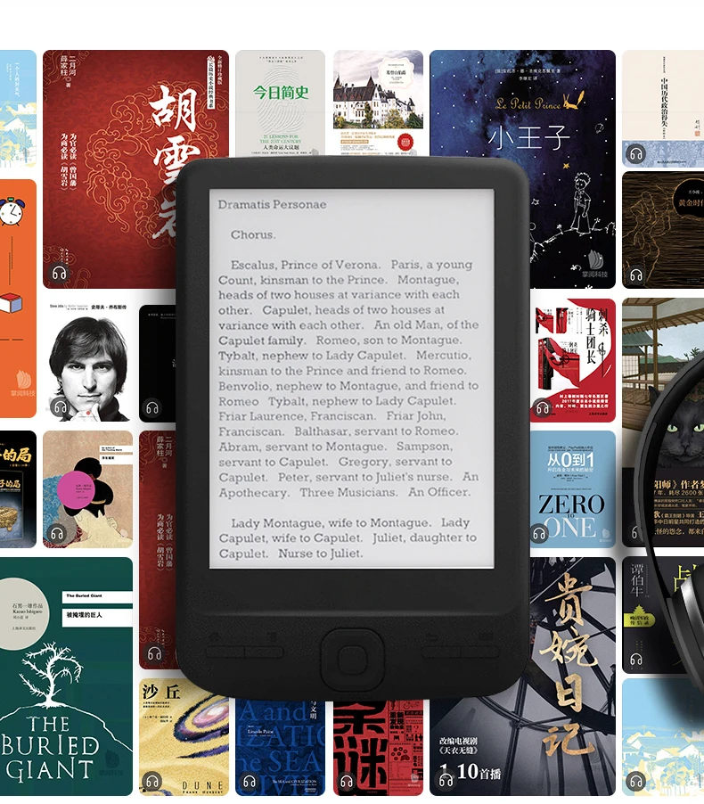 BK4304 4 3 дюймовый экран E Book Reader 16 Гб Встроенный 800X600HD чернильный с защитой Linux System