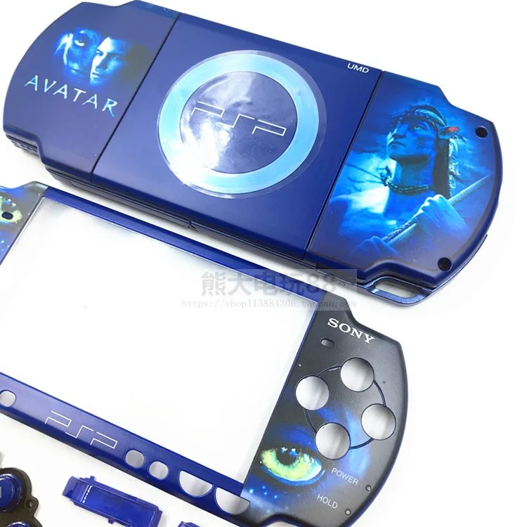 High-Quality-Replacement-for-Sony-PSP-2000-PSP2000-Game-Console-Full-Shell-Housing-Case-Cover-with (2)
