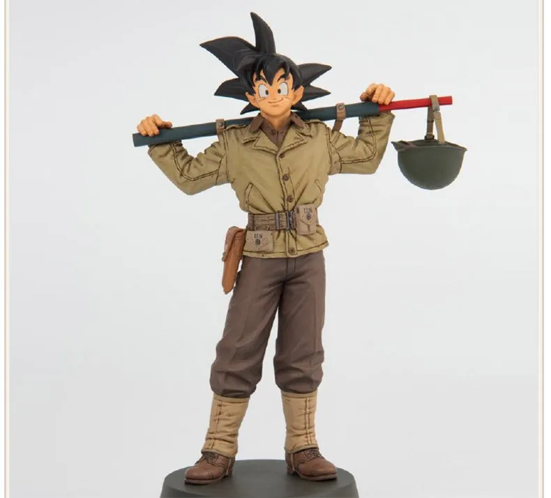 Bandai очки завод Dragon Ball серии Garage Kit призовая фигурка Sun Wukong Battle Damage Vegeta A-Class Saiyan God