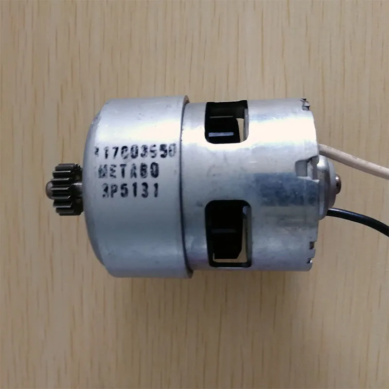 

DC14,4V AND DC18V 18TEETH DC MOTOR FOR METABO BS14.4LI BS18LI DIRLL Replace Maintenance accessories