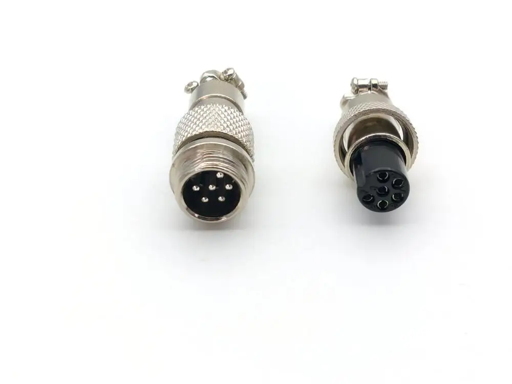 10 компл.(мужской+ Женский) 6pin авиационный штекер GX12 12 мм панель питания адаптер шасси