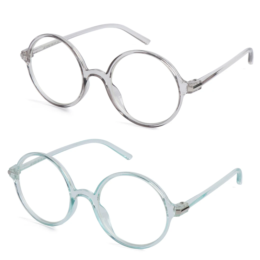 1Pc 2020 Classic Vintage Glasses Frame Round Lens Flat Myopia Optical Mirror Simple Metal Women/Men Computer Gifts | Аксессуары для