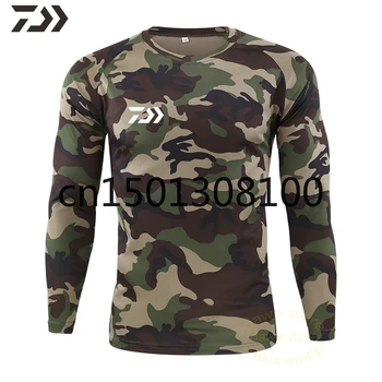 

Daiwa Outdoor Wear Tactical Fishing Shirt Long Sleeve In Fishing Clothing Camouflage Shirt Men In Hiking Shirts Sweatshirt Men
