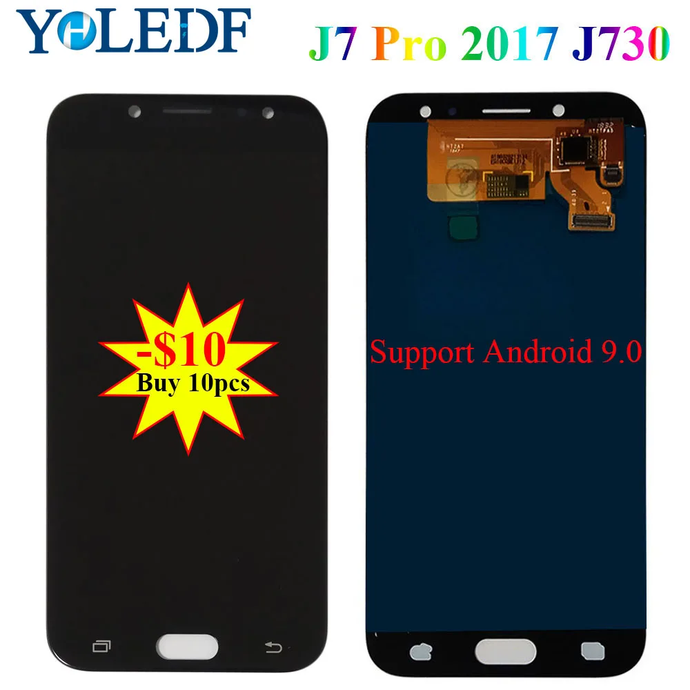 5 &quotLCD для Samsung Galaxy J7 Pro 2017 J730 дисплей J730F J730F/DS J730FM/DS J730GM/DS кодирующий