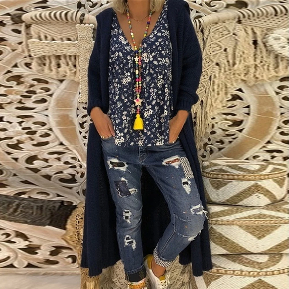 Женский вязаный кардиган, куртка, пальто, Pull Femme, открытая стежка, Chaquetas Mujer,, однотонная тонкая верхняя одежда, зима-осень, Invierno