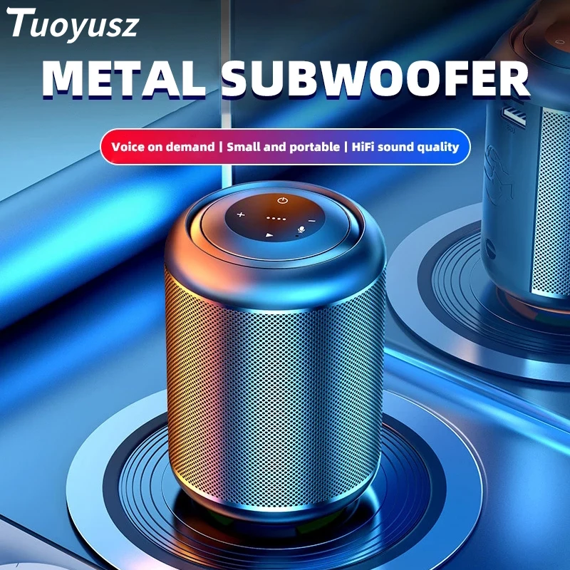 Bluetooth Speaker Wireless Subwoofer Speaker Portable Loud Volume Mini Home Waterproof Audio Card Bluetooth New Speaker - ANKUX Tech Co., Ltd