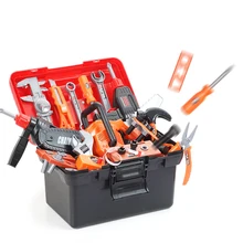 Моделирование Ремонтный комплект моделирование электродрель отвертка мальчик игровой дом игрушка набор инструмент моделирования детские развивающие игрушки