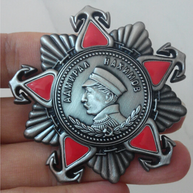 Navy Navy Fleet Of Ussr Order Of Admiral Nakhimov Patriotic War Russia Star Classics Medaglia Commemorativa Militare