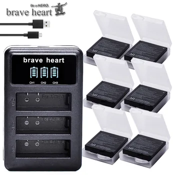 

1400mAh Battery For Original Xiaomi Yi II Xiami yi 4k Batteries+ LED USB 3slots Charger for Xiaoyi Yi Lite Action Camera