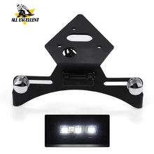 Держатель номерного знака для мотоцикла для Triumph Daytona& Street Triple 13-19 номерного знака светодиодный светильник Eliminator Tail Tidy кронштейны