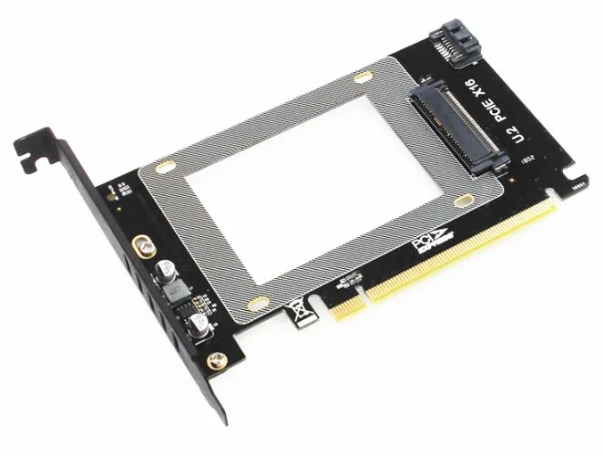 U2 X16 PCI-Express 3,0 4x X16 к U.2 SFF-8639 адаптер NVMe диск PCIe SSD PCIe к U2 карта M.2 NGFF 2,5 'SSD к PCI-e X16 intel x4