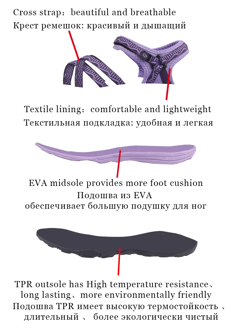 GRITION/женские сандалии; сезон лето; Уличная Повседневная обувь на плоской подошве с принтом; Женская Удобная дышащая обувь; Новинка года; женская пляжная обувь; большие размеры