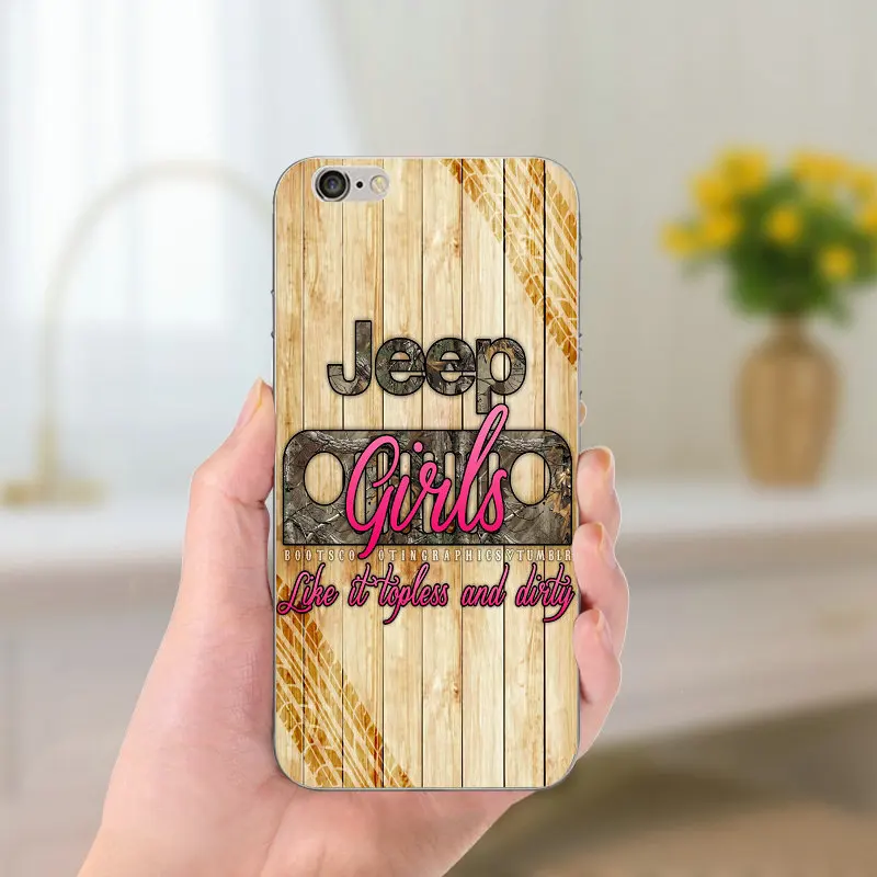 Jeeps Wrangler чехол для телефона аксессуары чехол мягкий TPU для iPhone 8 7 6 6S Plus X XR XS 11 Pro Max 10 5 5S SE 5C 4 4S оболочка