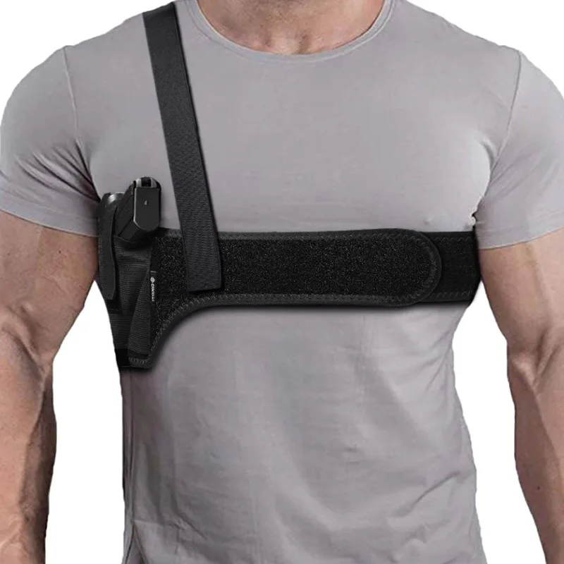 

Adjustable Shoulder Holster Hidden Universal Underarm Hand Gun Tactical Belly Band Police Belt Concealed Pistol Invisible Girdle