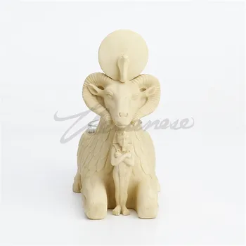 

Egypt Sphinx Art Sculpture Creative Sheepshead Figurine Animal Statue Resin Crafts Home Decoration Birthday Gift R5052
