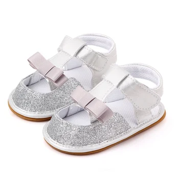

2020 Summer Kids Summer Sandals Soft Soled First Walkers Baby Girls Breathable Baotou Sandals Toddler Anti-Slip Baby Shoes New