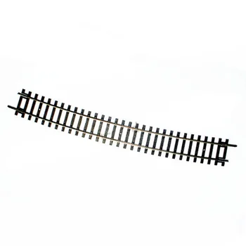 

1:87 HO Scale R9 15°/30° Curved Track Track For Train Model - Black