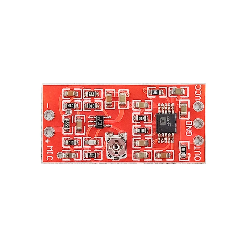 Placa de Amplificação de Microfone Ghxamp Max4466 Módulo de Captação com Sistema Ssm2167 Amplificador de Compressão de Voz Peça - Image 3
