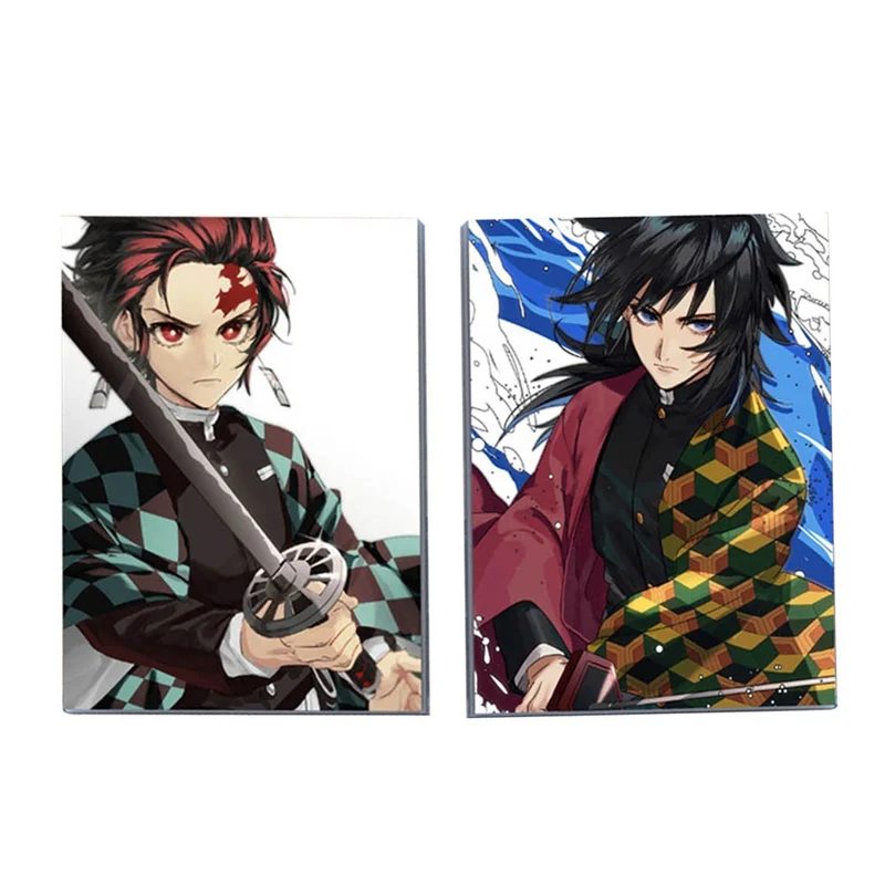 Японское аниме Demon Slayer: Kimetsu No Yaiba окружающие плакаты фото рукав Записная книжка Дневник аниме Обучающие принадлежности