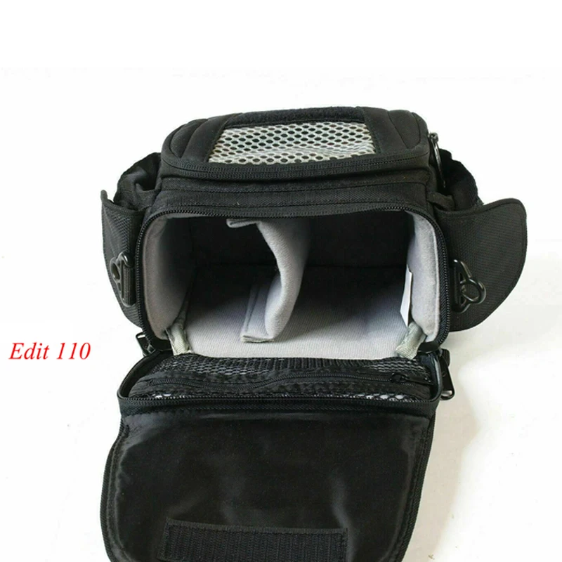 Lowepro Edit 110 Edit 140 Digital SLR Camera Triangle Shoulder Bag Rain Cover Portable Waist Case Holster For Canon Nikon