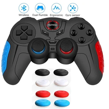 

NS Switch Wireless Bluetooth Controller for Nintendo Switch/Switch Lite Joystick Gamepad With Turbo Vibration Motion Functions