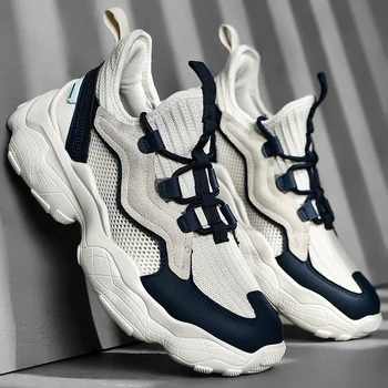 

2020 Men Shoes Chunky Men Sneakers Casual Shoes Lac-up Lightweight Comfortable Breathable Walking Sneakers Zapatillas Hombre