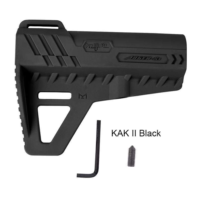KAK II Black Открытый Охота KAK для AEG страйкбол воздуха Пейнтбол Аксессуары тактический CS Спорт M4 коробка передач гель бластер - Цвет: KAK II Black