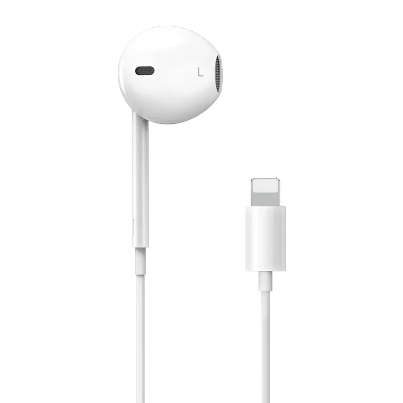 Проводная гарнитура Konsmart для Apple iPhone 5 6S 7 8 Plus XR XS Max 11 Pro iPod Nano iPad Air Mini 3,5 мм - Цвет: 8 pin plug