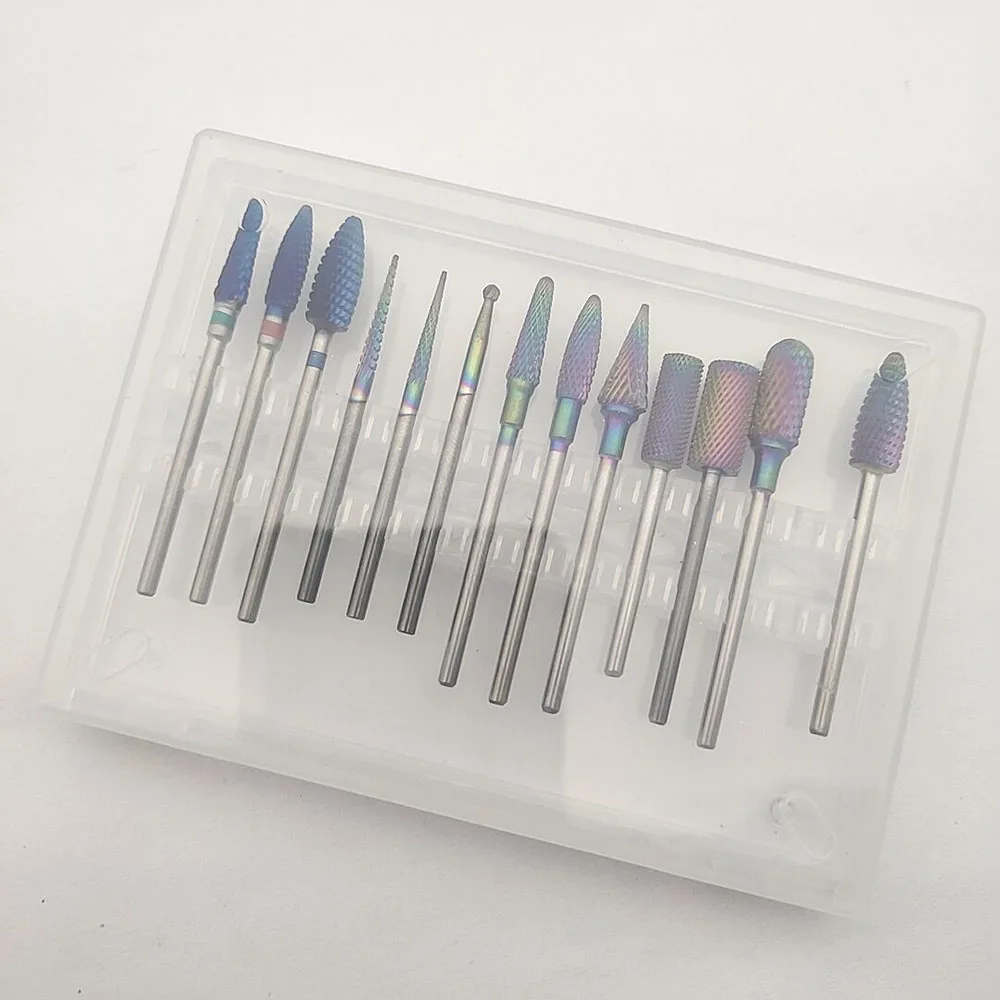 Carbide Nail Drill Bit Tapered Drills Milling Cutter for Manicure Remove Gel Acylics Nails Accessories Tool nail drill bit,nail drill bits