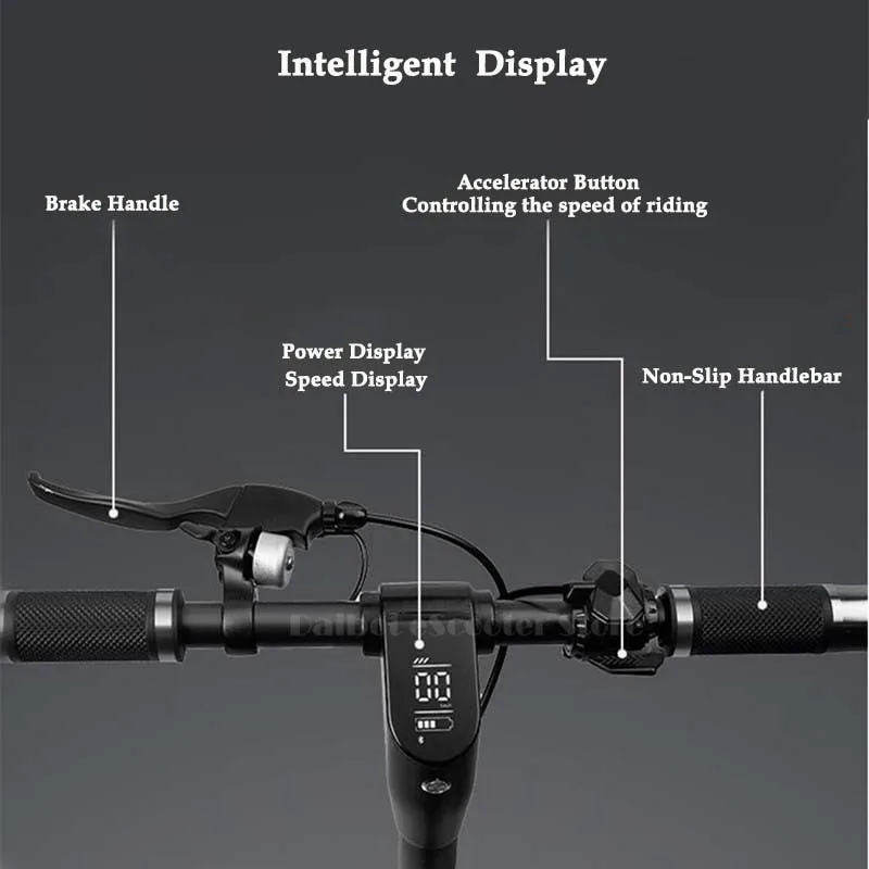 Daibot Mini Electric Bicycle Two Wheel Electric Bicycle 14 Inch 350W 36V 32KMH Foldable Portable Adults Electric Bicycle Bike   (13)